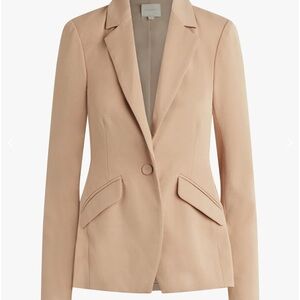 Favorite Daughter Elegant Tan Blazer